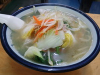 「タンメン650円＋大盛り100円」@平和楼の写真