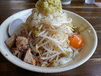 「【まぜそば（中盛・250g・野菜マシ)780円】→600円」@剛田製麺店 前橋店の写真