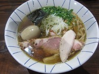 「煮干そば・醤油（７２０円）＋味玉」@二代目 むじゃきの写真