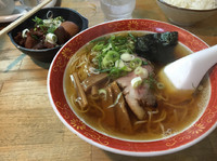 「らーめん＋どて煮」@かごやの写真