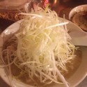 肉ネギ味噌ラーメン+チャーシュー丼