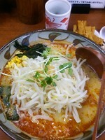 「ピリ辛もやし870円」@味噌一 中目黒店の写真