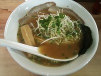 「サンマ醤油ラーメン（大盛）【裏メニュー】」@ラーメン ヌプチェの写真