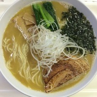 「しおらーめん￥780円(麺中盛＋50円)」@塩ラーメン・つけめんのお店 はないちの写真