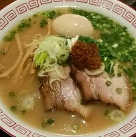 「【限定】俺の冬支度。＋ 俺のトッピング。付  ８５０円」@スタミナラーメン 馬しゃ屋の写真