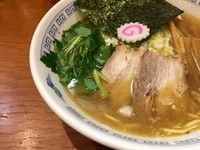 「煮干し塩そば」@麺や百日紅の写真