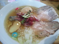 「特製煮干そば（限定メニュー）」@NOODLE STOCK 鶴おかの写真