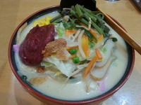 「梅の里ちゃんぽん（並盛・150g)950円」@松風の写真