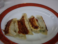 「中華そば(500円)、餃子(280円)」@宝来軒 バイパス店の写真