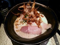 「鶏soba￥800」@鶏soba 座銀 肥後橋本店の写真