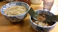 「つけ麺(並･あつもり)」@自家製麺 然の写真