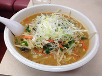 「味噌タンメン（大盛り）700円＋150円」@鶴廣の写真