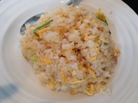 「天津メンセット（＋半炒飯＋ザーサイ・デザート）」@東北餃子房 茅場町店の写真