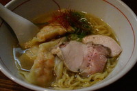 「エビ塩わんたんめん（気まぐれ限定）」@らーめん かねかつの写真