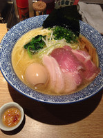 「特製（塩）芳醇香味そば 中盛り ¥1100」@麺屋 一燈の写真