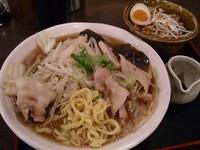 「醤油タンメン【大盛】」@江戸味噌ラーメン 二代目てらっちょ 牛久店の写真
