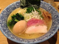 「半熟味玉（塩）芳醇香味そば」@麺屋 一燈の写真