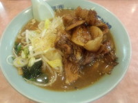 「肉味噌ラーメン700円」@どさん娘 望月店の写真