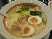 「鶏白湯らーめん637円」@幸楽苑 伊那店の写真