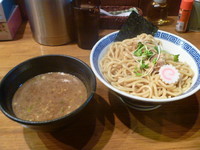 「濃厚つけ麺 （あつもり、大盛３６０ｇ）　７８０円」@馳走麺 狸穴の写真