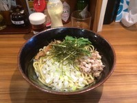 「油そば・大」@横浜家系ラーメン 壱角家 松戸店の写真