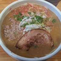 「海老味噌らぁめん　８００円」@麺屋 花菱の写真