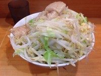 「小ラーメン（やさい、ニンニク、アブラ）」@ラーメン二郎 八王子野猿街道店2の写真