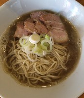 「肉そば 750円」@自家製麺 伊藤の写真
