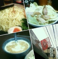 「つけ麺中盛り（７００＋１００＝８００円）」@麺屋 だいすけの写真