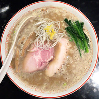 「（限定）濃厚煮干し中華そば」@666の写真