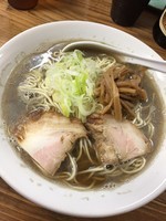 「【本日限定】煮干しラーメン￥750」@くじら食堂の写真