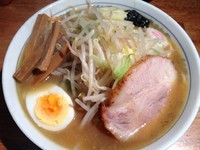 「中華そば+野菜」@飯田橋大勝軒の写真