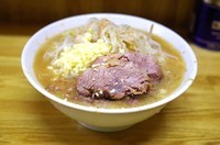 「小ラーメン(ニンニク・アブラ)650円」@ラーメン二郎 赤羽店の写真