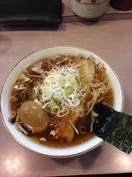 「中華そば＋味玉」@春木屋 郡山分店の写真