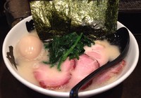 「カルボナー家中盛(期間限定)＋味玉＋ライス(中)」@麺処 韋駄天の写真