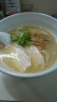 「鶏白湯ラーメン」@らーめん れんげの写真