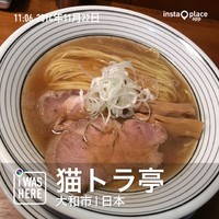 「超煮干しラーメン（７５０円）」@煮干しらぁめん 猫トラ亭の写真
