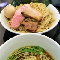 「特製煮干醤油つけ麺980円400g」@自家製麺ばくばくの写真