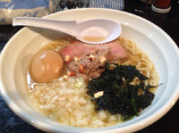 「鴨そば 味玉」@濃麺 海月の写真