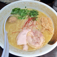 「濃厚鶏白湯そば」@濃厚鶏そば 麺屋武一 秋葉原店の写真