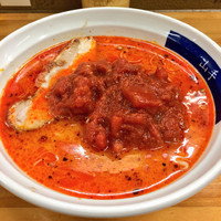 「トマトラーメン」@ゆきラーメン 山手の写真