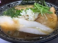 「汁　こってり鶏醤油　750円」@丸直の写真