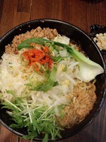 「辛味噌坦々油そば　大盛」@麺処 花田 となりの写真