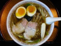 「幻の王様中華そば（並）」@信濃神麺 烈士洵名 長野店の写真