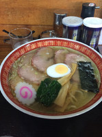「塩チャーシューメン￥950」@手打ちラーメン 英の写真