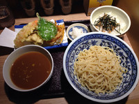 「天丸御膳 950円」@東京天ぷらつけ麺天丸の写真