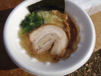 「[麺屋一燈]芳醇塩ラーメン(500円)」@かつしかフードフェスタ2014の写真