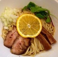 「鴨脂そば（夜の部限定） 800円」@蔦の葉の写真