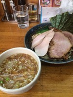 「つけ麺 信方  フルトッピング」@麺屋信玄の写真