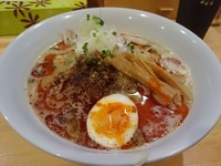 「【限定】じゃが芋坦々麺900円＋おつまみ三点盛 他」@めんや 正明の写真